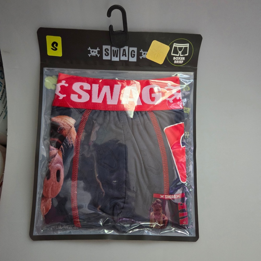 SWAG ALF Boxer Briefs Mens Small Retro 80s‎ Novelty Underwear SB-WFP-ALFPL New